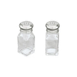 Trenton Glass Salt & Pepper Shakers - Square, Tower & Squire Sets