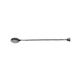Moda Gunmetal Bar Spoons - Stainless Steel Cocktail Stirrers (320mm-410mm)