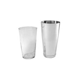 Trenton 18/8 Stainless Steel Boston Cocktail Shaker Set & Components