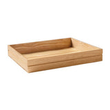 Athena Ash Wood Combination Tray Modular Serving Platter
