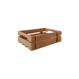 Athena Ash Wood Crate Modular Display Buffet Basket