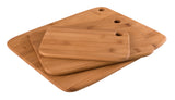 74388 - Long Grain Bamboo Boards - Set of 3, 23 x 15cm / 30 x 22cm / 38 x 30cm