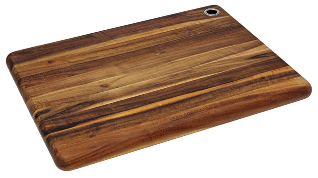 74510 - Acacia Long Grain Cutting Board 39x29x2.5cm | Premium Hardwood Kitchen Chopping & Serving Board
