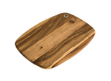 74562 - Slim Line Rounded Cutting Board, 32 x 22 x 1.2cm Acacia