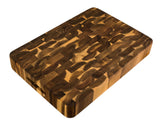 74569 - End Grain Cutting Board, 51 x 35.5 x 7cm Acacia