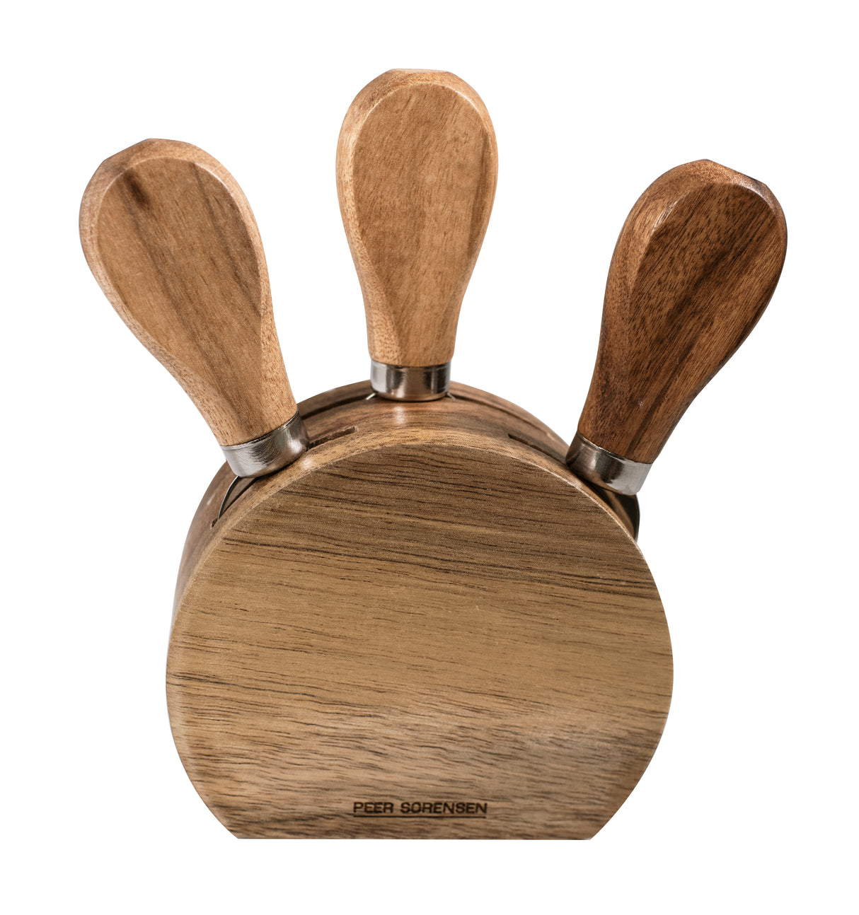 4 Piece Cheese Knife Block Set, 10 x 4.3 x 8.3cm
12.5cm Knives Acacia