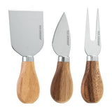 4 Piece Cheese Knife Block Set, 10 x 4.3 x 8.3cm
12.5cm Knives Acacia