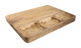 74616 - Cutting / Serving Board, 43 x 33 x 3.6cm Mangowood