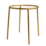 Athena Gold Stainless Steel Round Buffet Food Riser Display