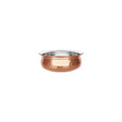 7498 - Chef Inox Kadai Bowl Copper Plate 150x65mm (Sold in sets of 
