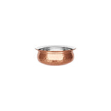 7498 - Chef Inox Kadai Bowl Copper Plate 150x65mm (Sold in sets of 