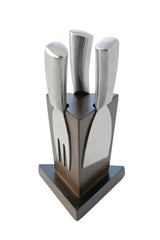 3 Piece Mini Cheese Knife Block Set