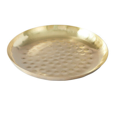 Moda Stainless Steel Round Food Serving Salad Bowl Platter