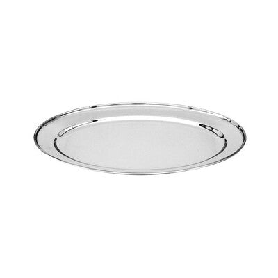 Trenton 18/8 Stainless Steel Oval Serving Platter Tray