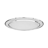 Trenton 18/8 Stainless Steel Oval Serving Platter Tray