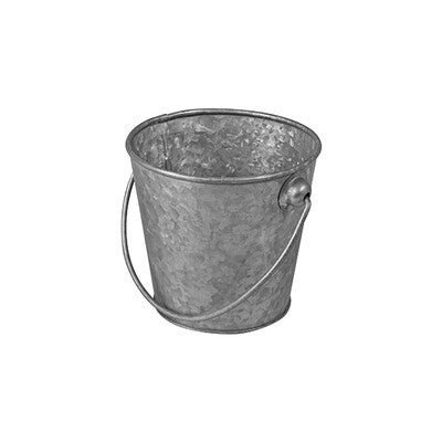 Moda Galvanised Mini Bucket Food Presentation Serving Pail