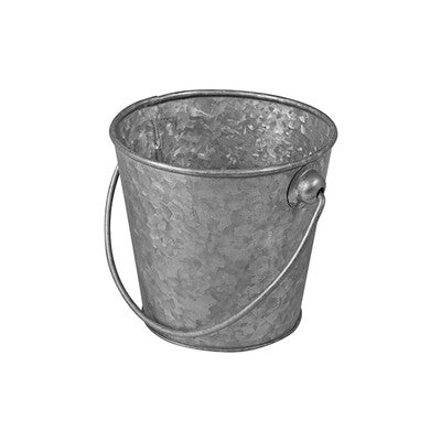 Moda Galvanised Mini Bucket Food Presentation Serving Pail