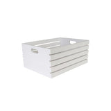 Moda Acacia Wood Table Caddy & Display Buffet Crate