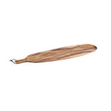 Moda Rustic Acacia Wood Paddle Serving Board Platter