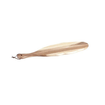 Moda Rustic Acacia Wood Paddle Serving Board Platter