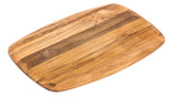 Elegant Rectangle Serving & Cutting Board, 30.5 x 20 x 1.5 Teak