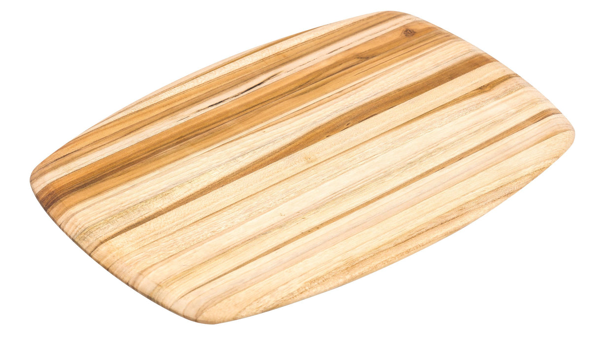 Elegant Rectangle Serving & Cutting Board, 41 x 28 x 1.5 Teak