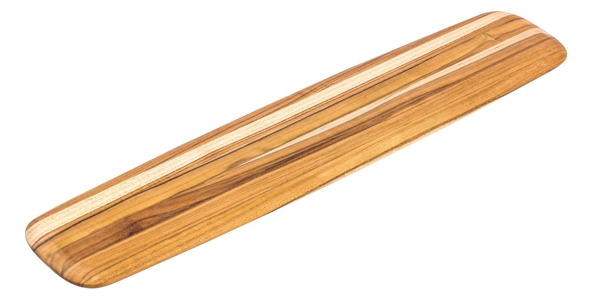 Elegant Long Serving & Cutting Board, 57 x 13 x 1.5 Teak