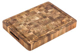 Butcher Block Carving & Cutting Board Extra Thick, 52 x 36 x 6.4 Teak