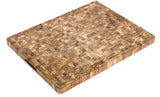 Butcher Block Carving &Cutting Board, 61 x 45 x 3.8 Teak