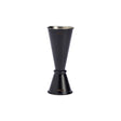 77083 - Chef Inox Japanese Style Jigger S/S Pwder Coat 30/60ml Black (Sold in sets of 12)