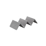 78724 - CHEF INOX CONEY IS 3-COMP S/S TACO HOLDER/STAND 240x60x40mm 