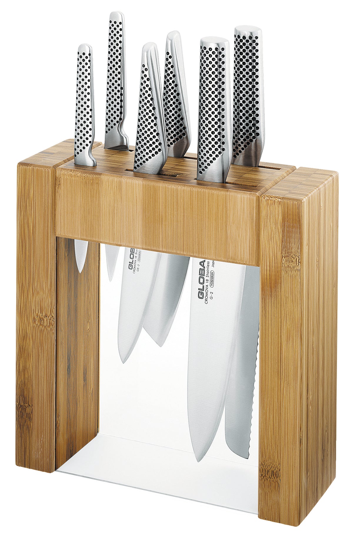 Ikasu 7 Piece Knife Block Set
