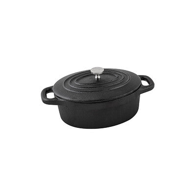 Moda Mini Cast Iron Casserole Dish Food Presentation Pot