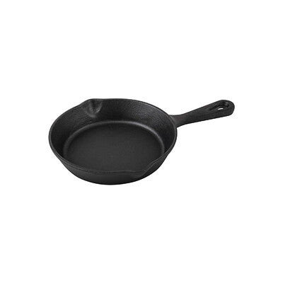 Moda Mini Round Cast Iron Frypan Set - 125mm & 150mm Sizes