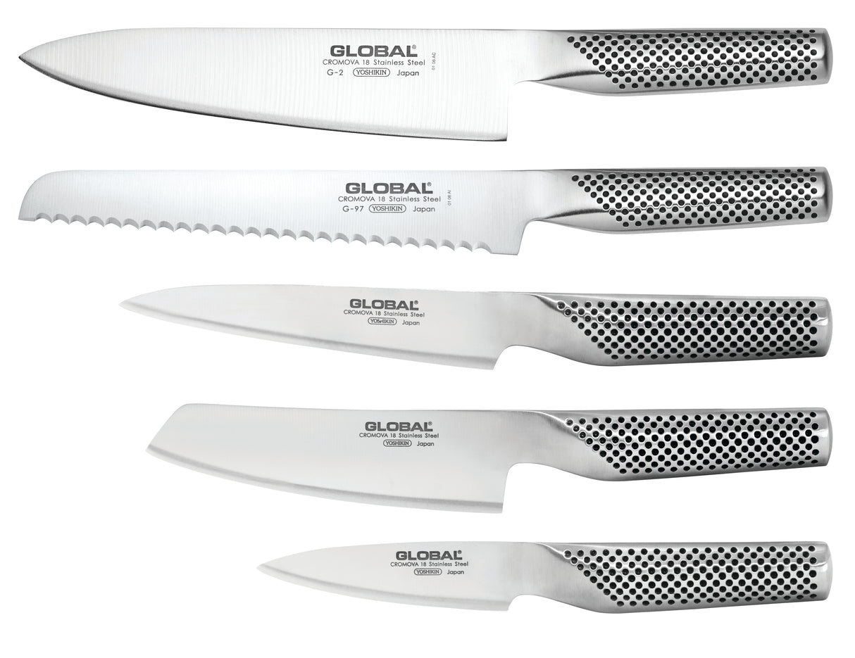 Uku 6 Piece Knife Block Set