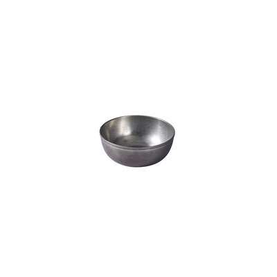 Vintage Stainless Steel Sauce Dish & Ramekin Set - 3 Sizes (Set of 24)