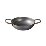 Vintage Stainless Steel Round Serving Dish Set - 2 Sizes