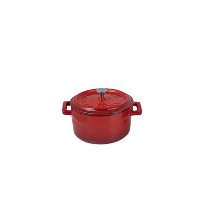Mini Round Casserole Dish 0.35L 100mm | Black, Blue & Red