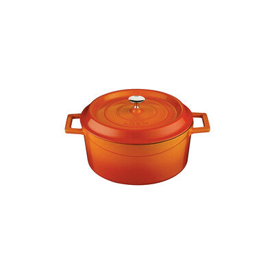 Round Casserole Dish Collection - Multi-Size & Low Profile