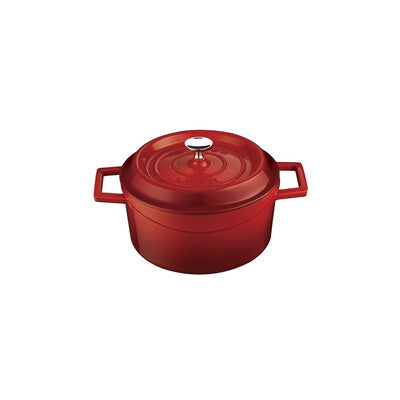 Round Casserole Dish Collection - Multi-Size & Low Profile