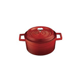 Round Casserole Dish Collection - Multi-Size & Low Profile
