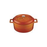 Round Casserole Dish Collection - Multi-Size & Low Profile
