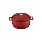 Round Casserole Dish Collection - Multi-Size & Low Profile