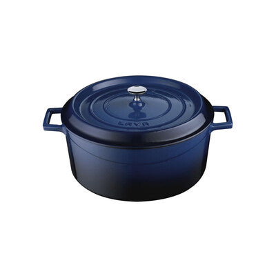 Round Casserole Dish Collection - Multi-Size & Low Profile