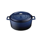 Round Casserole Dish Collection - Multi-Size & Low Profile