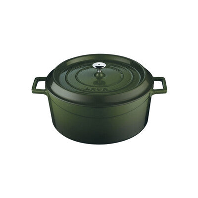 Round Casserole Dish Collection - Multi-Size & Low Profile