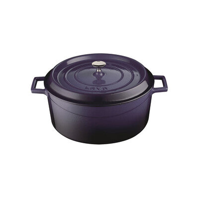Round Casserole Dish Collection - Multi-Size & Low Profile
