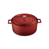 Round Casserole Dish Collection - Multi-Size & Low Profile