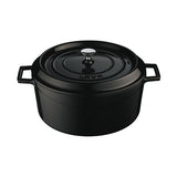 Round Casserole Dish Collection - Multi-Size & Low Profile