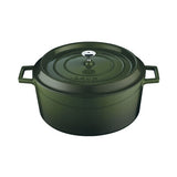 Round Casserole Dish Collection - Multi-Size & Low Profile